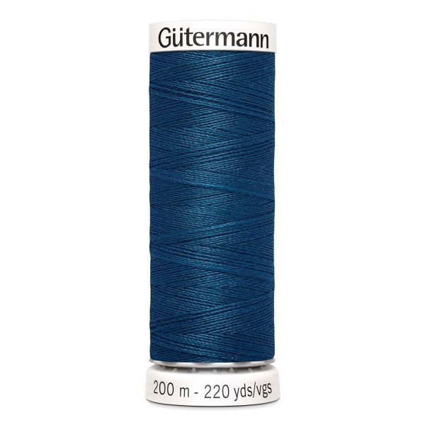 Нитки универсальные Gutermann Sew-all 100 (200 метров), 5 кат. | 904 т.морская волна