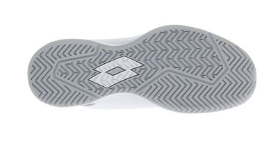 Женские Кроссовки теннисные Lotto Mirage 600 II ALR W - all white/blue skipper