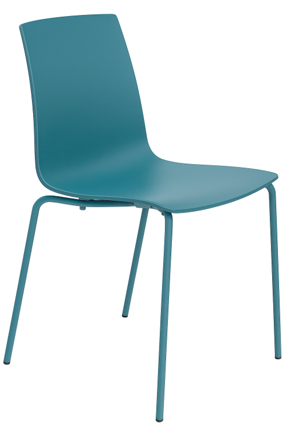 Стул пластиковый Papatya X-Treme S Pro, голубой