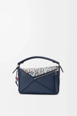 Loewe Сумка Confetti Puzzle 10 из классической телячьей кожи, разноцветный