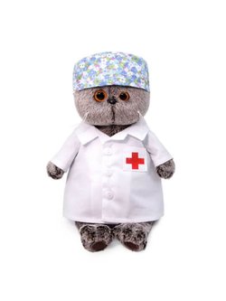 Мягкая игрушка Басик - доктор 25см, в коробке