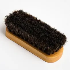 Щетка деревянная для обуви Vister, щетина из конского волоса (малая)