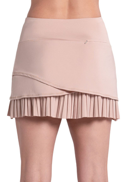 Теннисная юбка Lucky in Love All Ball - camel