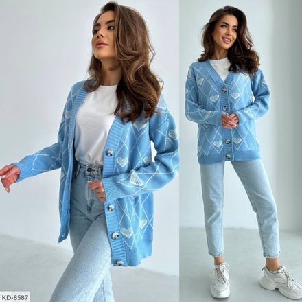 Кардиган KD-8588 Фабрика Моды Фото 2