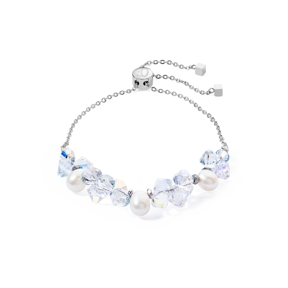 Браслет Coeur de Lion White-Silver 1124/30-1417