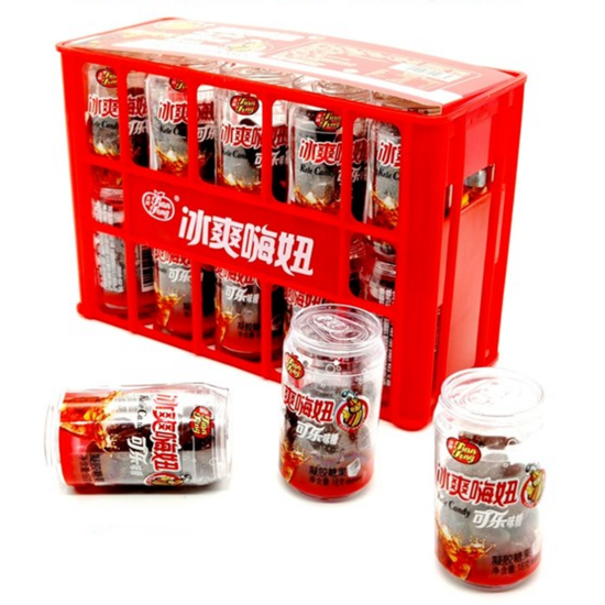 Конфеты жевательные Jian Feng в баночке, 18 гр