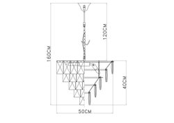 Люстра подвесная Divinare Chara 3508/17 LM-6