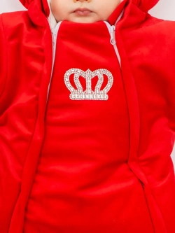 Конверт на выписку новорождённому зимний