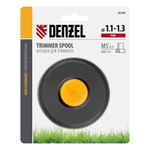 Катушка триммерная полуавтоматическая, для Denzel TE-350 артикула 96619, в блистере, гайка M5 Denzel