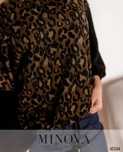 Кофточка 4133-коричневый Minova