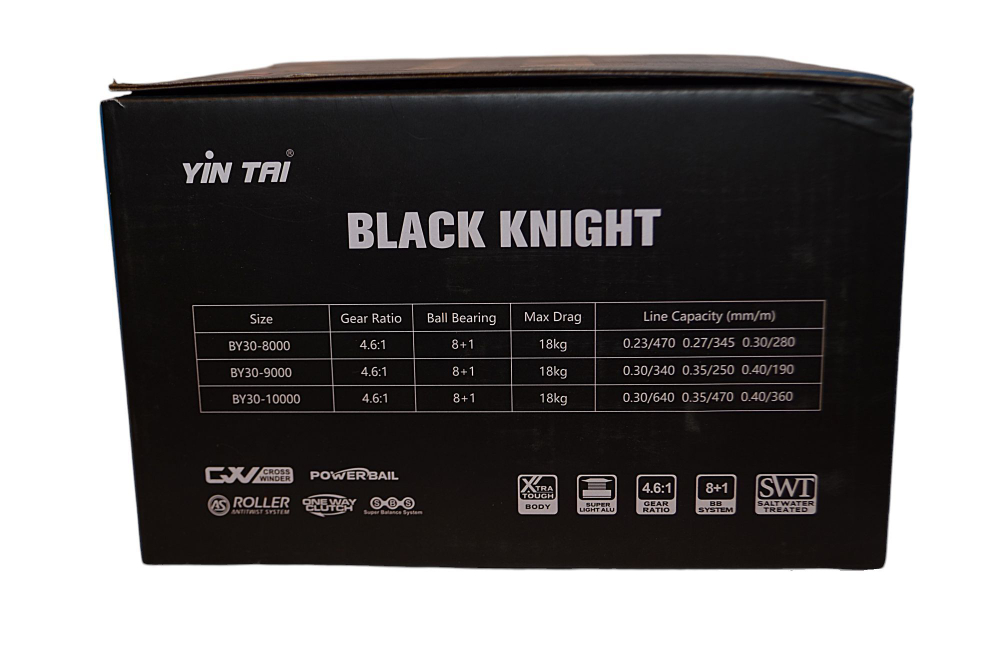 Катушка карповая/фидерная Black Knight 9000 Jin Tai