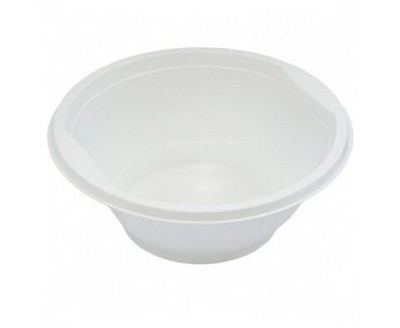 Тарелки одноразовые для супа Мистерия, набор 12 шт., 600 мл, пластик, белые