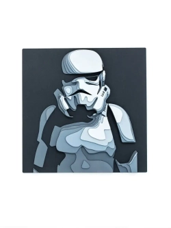 3D Картина по номерам Штурмовик империи, герои Star wars