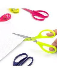 Qayçı \ ножницы BLISTER SCHOOL SCISSORS ACID YELLOW