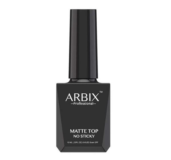 Топ для гель-лака Arbix Matte Top NO STICKY матовый без липкого слоя 10 мл