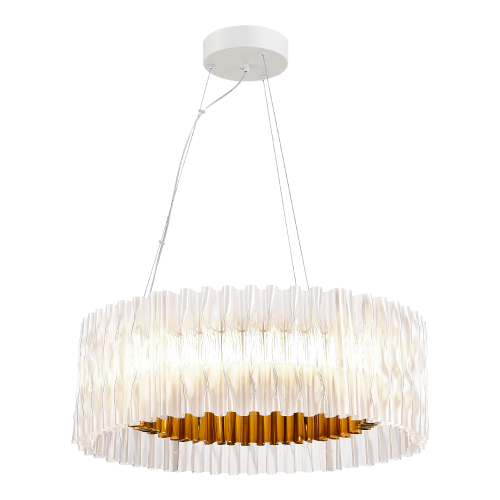 SL6012.203.01 Светильник подвесной ST-Luce Золотистый/Прозрачный LED 1*64W