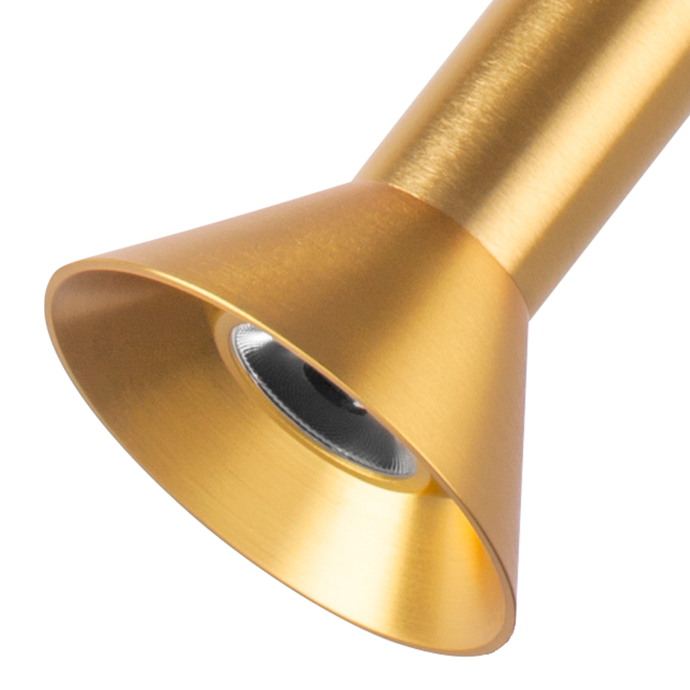 737031 Подвесной светильник PALLA 6W LED 561LM 24G ЗОЛОТО 3000K