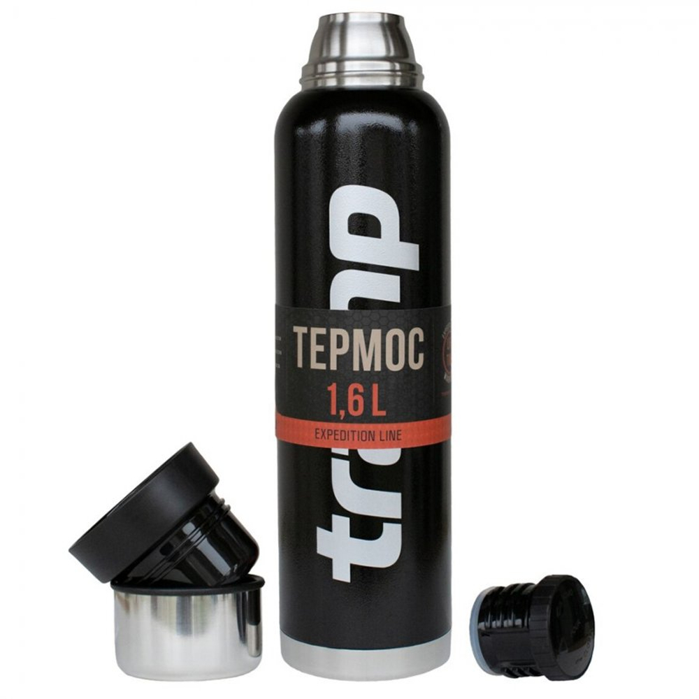 Термос 1,6 л TRC-029 TRAMP(черный)