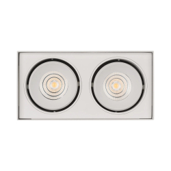Светильник SP-CUBUS-S100x200-2x11W Warm3000 (WH, 40 deg, 230V) (Arlight, IP20 Металл, 3 года) 023084(2)