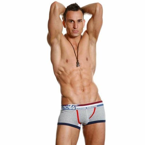 Мужские трусы хипсы серые Croota Backside Rodeo Grey CR00036