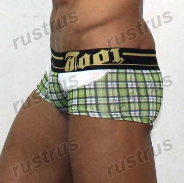 Мужские трусы хипсы зеленые TOOT TT00112