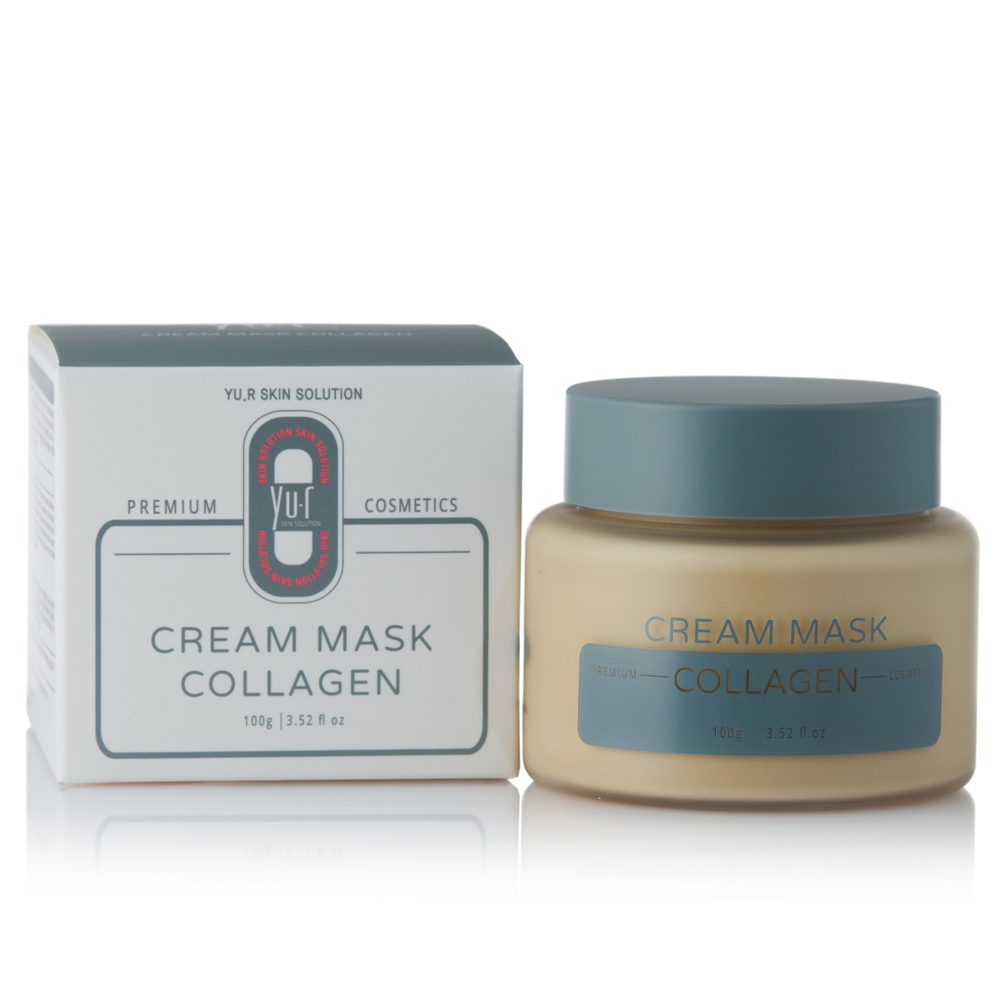 Yu.R Маска кремовая с коллагеном - Pro Cream Mask Collagen, 100 гр