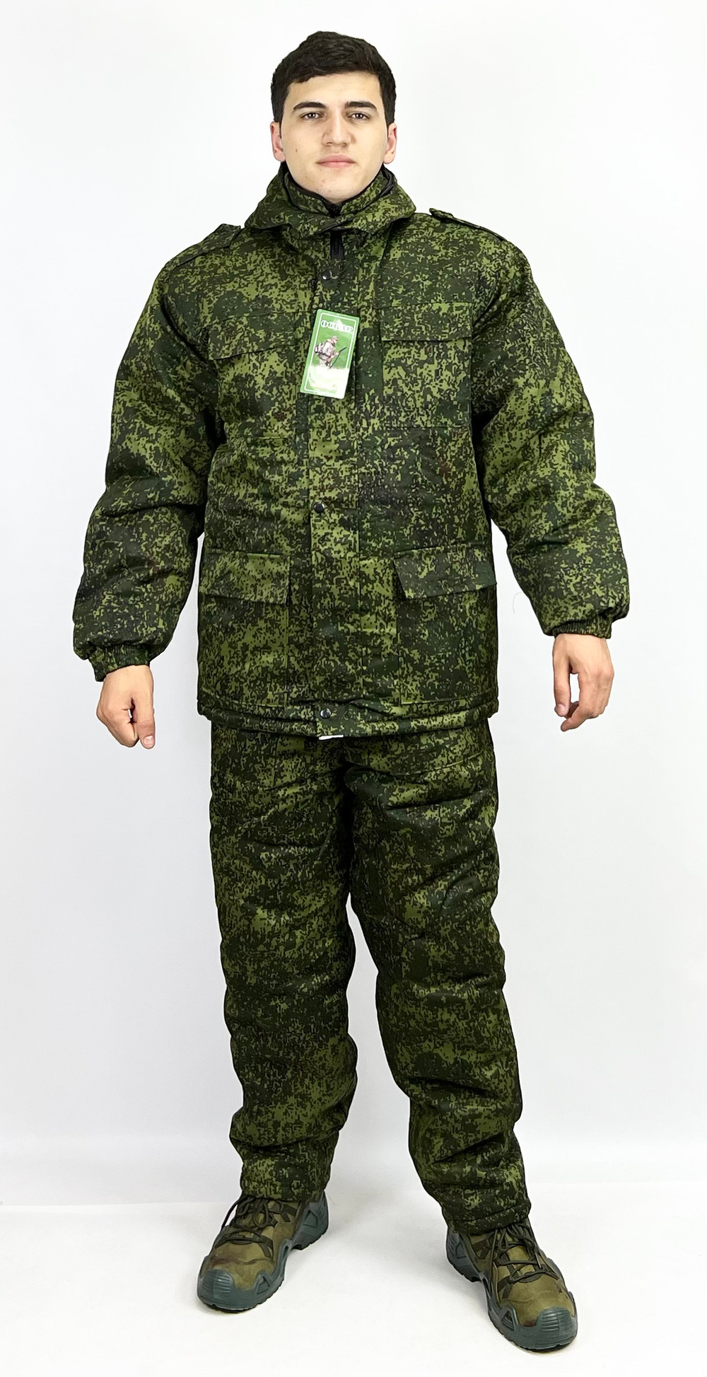 Костюм камуфляжный зимний