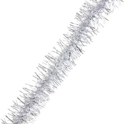 Мишура «Огонёк» 2 м 9 см, Серебро