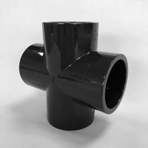 Крестовина ПВХ (НПВХ) под клей (Ру16), PLIMAT, Португалия