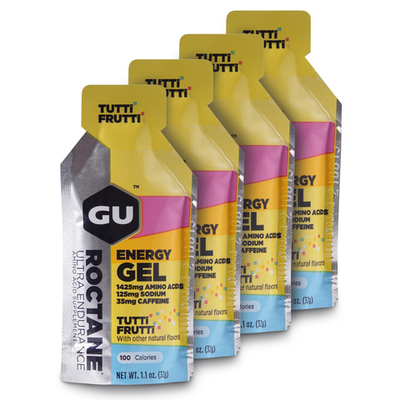 Гель энергетический GU ROCTANE ENERGY GEL (тутти-фрутти), 32г 4шт