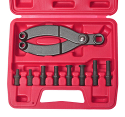 Фиксатор шкива распредвала универсальный с набором насадок в кейсе JTC