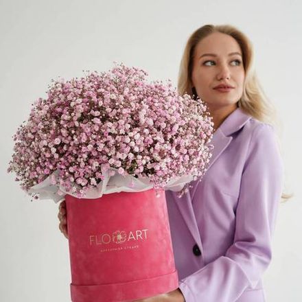 Композиция «Большое розовое облако»