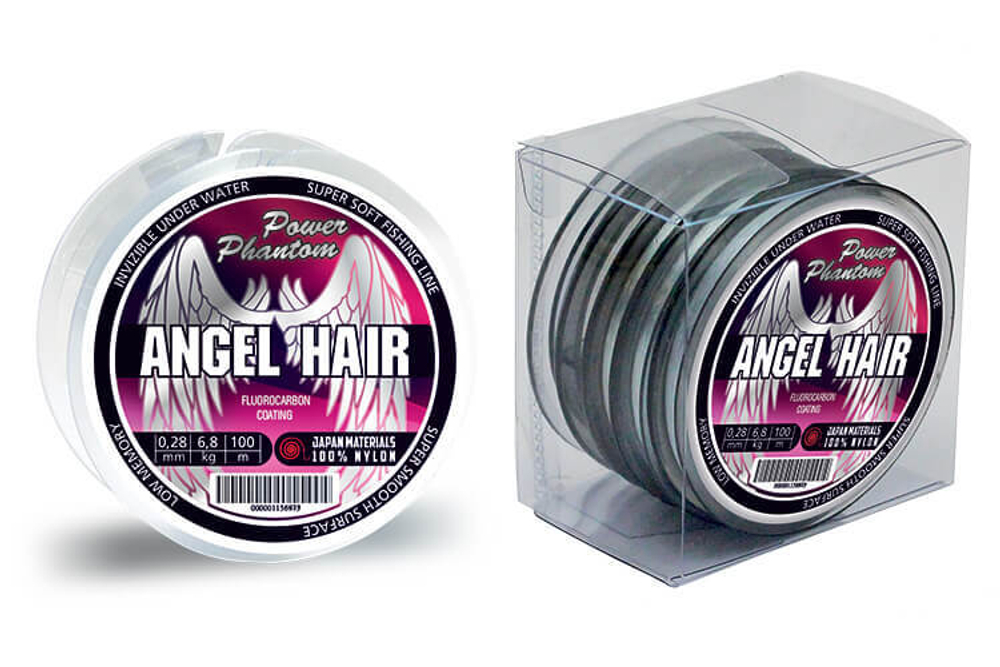 Леска Power Phantom ANGEL Hair CLEAR 0,25mm, 5,7kg 100m
