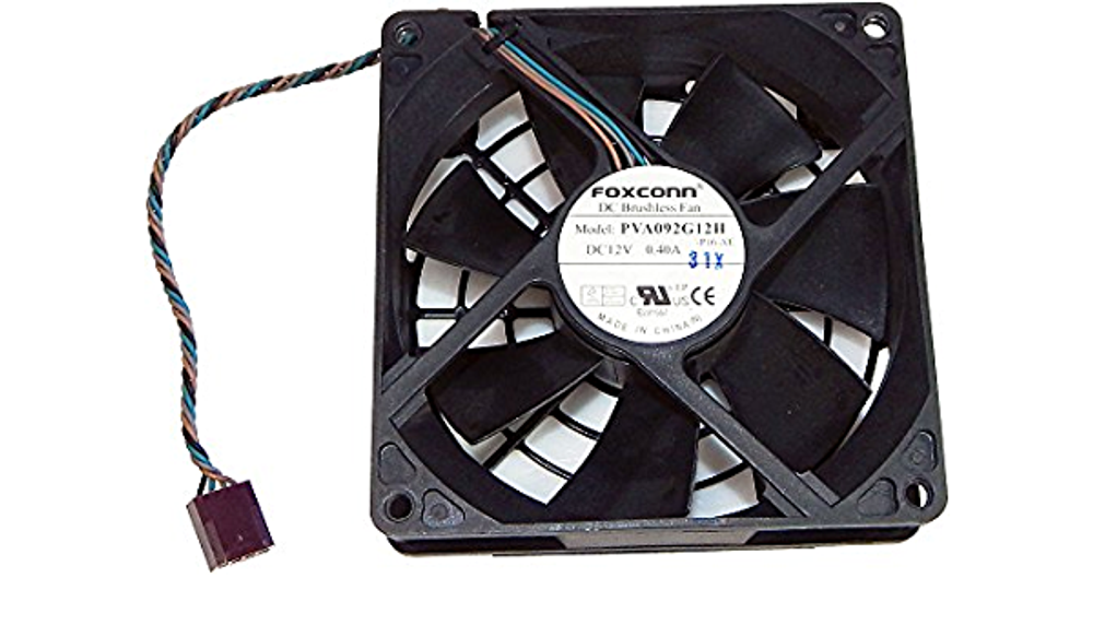 Система охлаждения HP 92x25mm 12v DC 4-Wire Z220 Case Fan 643908-001