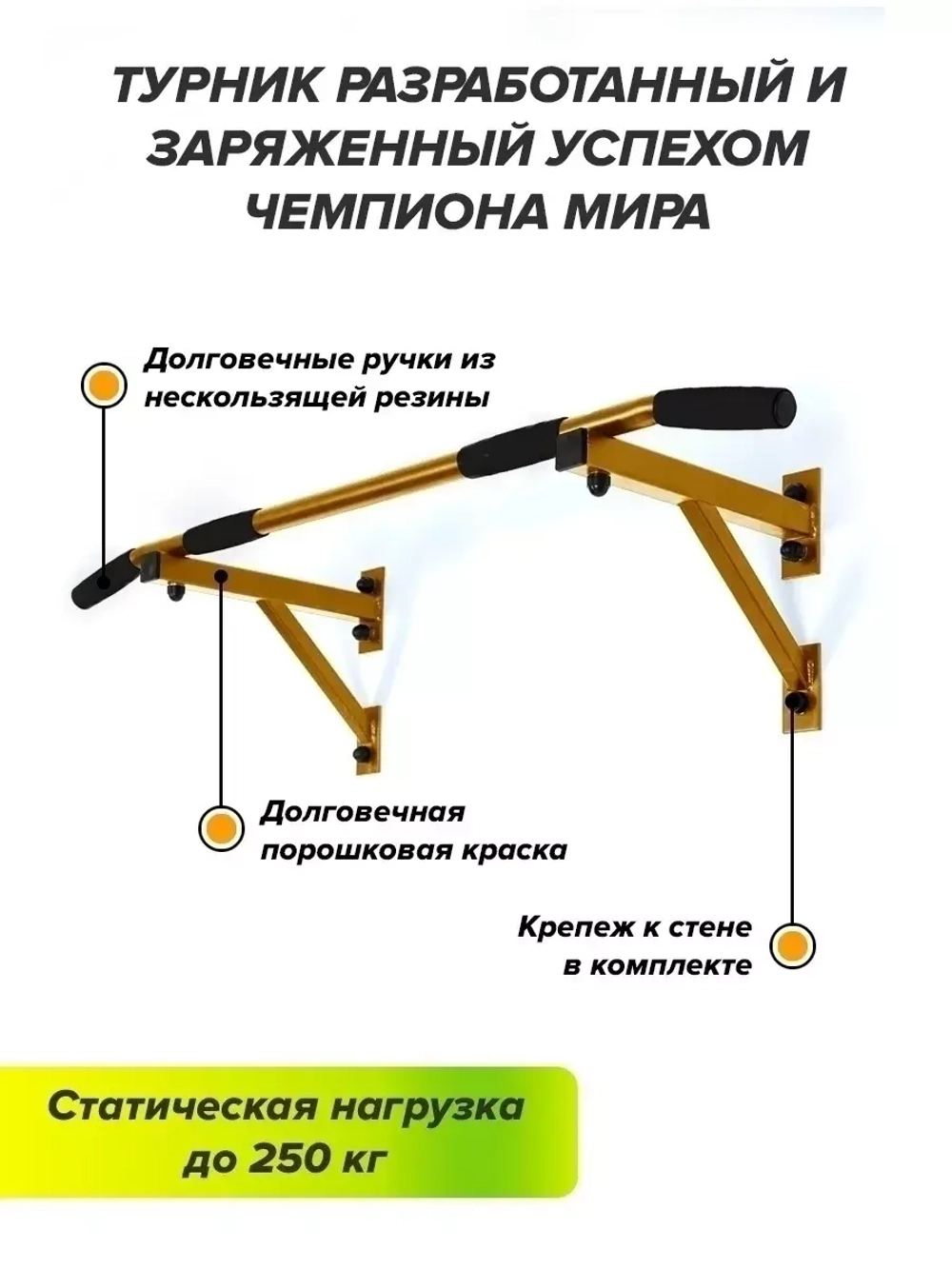 Турник Настенный AKTIV Черный