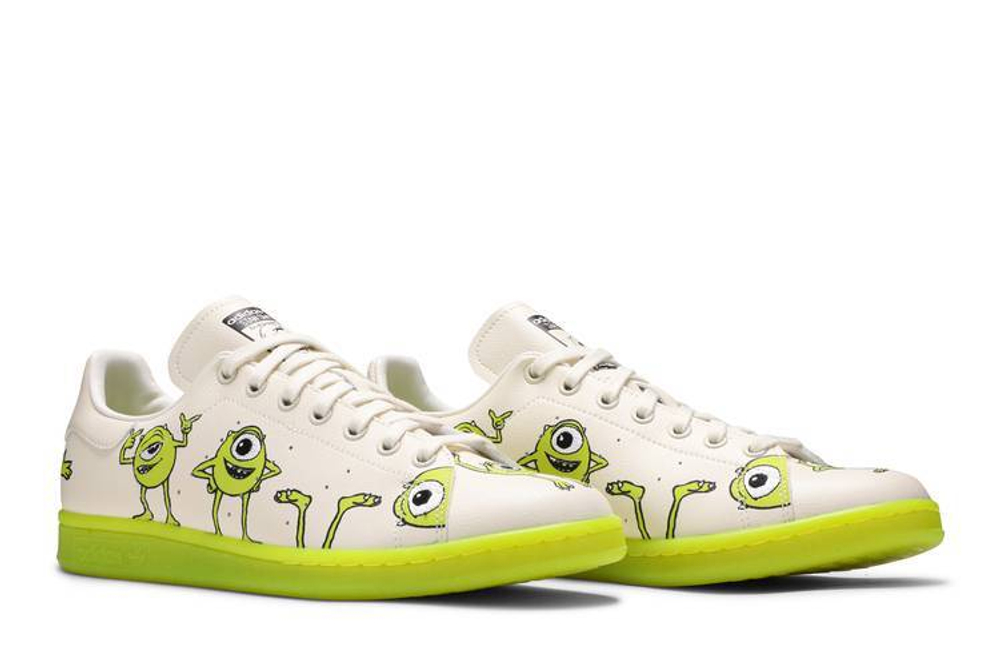 Кроссовки Disney X Adidas Originals Stansmith Primegreen "Mike Wzowski"