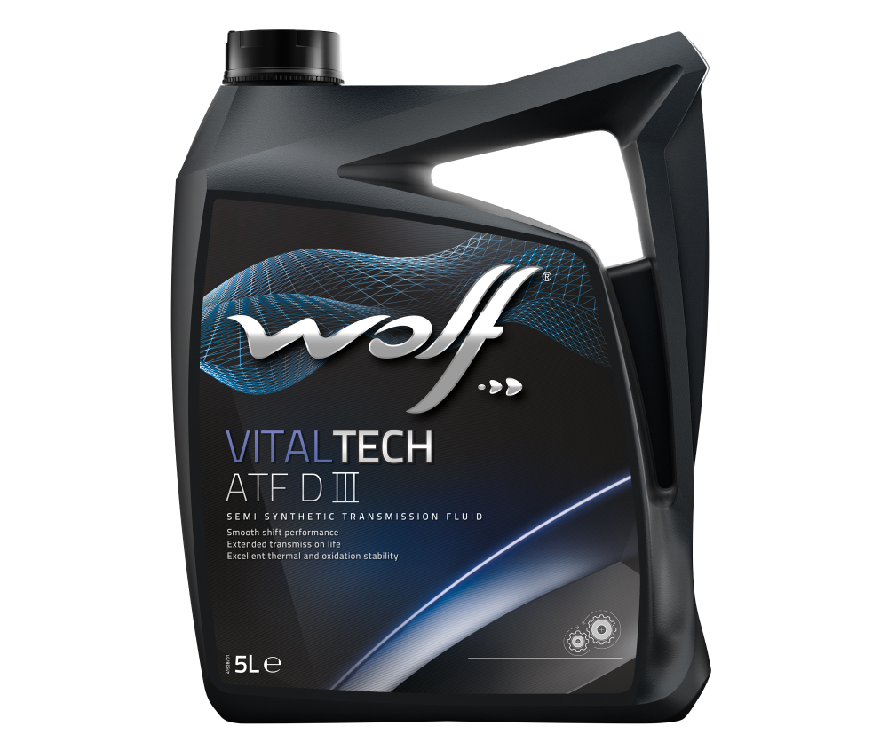 Масло трансмиссионное Wolf VitalTech ATF DIII 5 л