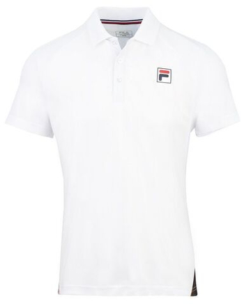 Мужское теннисное поло Fila Polo Arnaud - белый