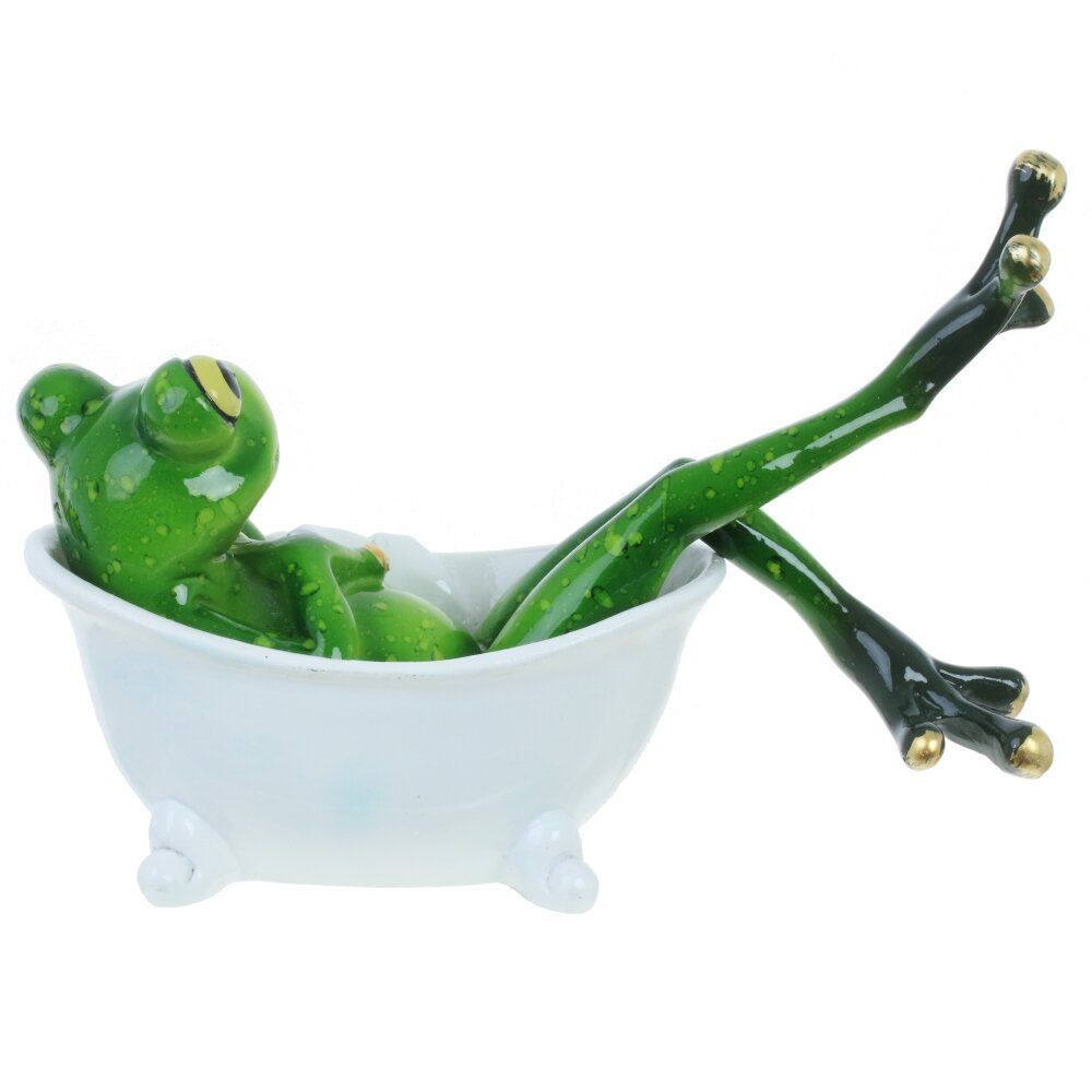 GAEM Фигурка декоративная "Лягушка", L15 W6 H11 см