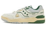 Saucony Cross 90 non-slip wear-resistant low-top sneakers for men and women with the same white and green