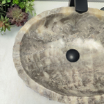 Раковина из оникса Erozy Grey EO-62570 51*41*15 0093