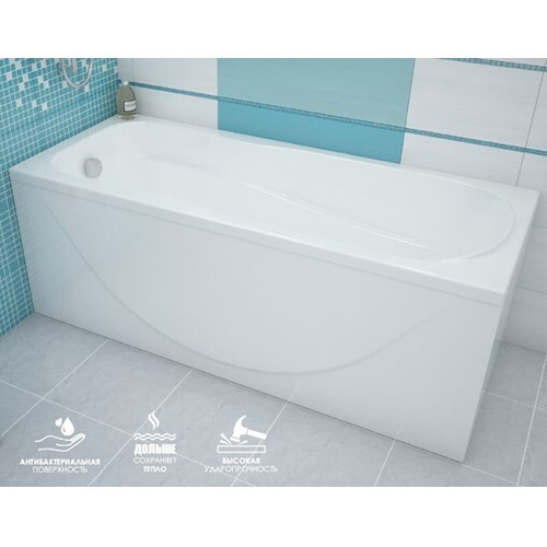 Акриловая ванна Loranto ALBERTO (Лоранто Альберто) 170х70 CS00063085, с каркасом