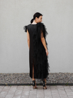 Платье "Для ковровой дорожки" в черном