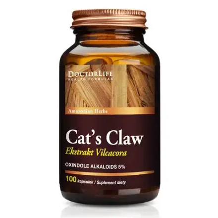 Doctor Life - Экстракт кошачьего когтя, 100 капсул