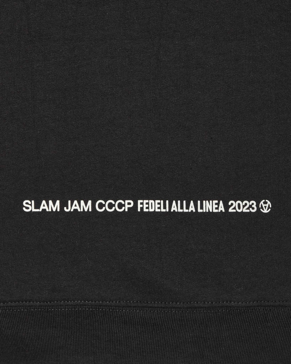 Slam Jam Cccp Fedeli Alla Linea 1984-2024 Толстовка С Капюшоном Черный