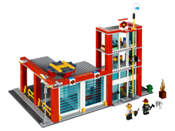 LEGO City: Пожарная часть 60004 — Fire Station — Лего Сити Город