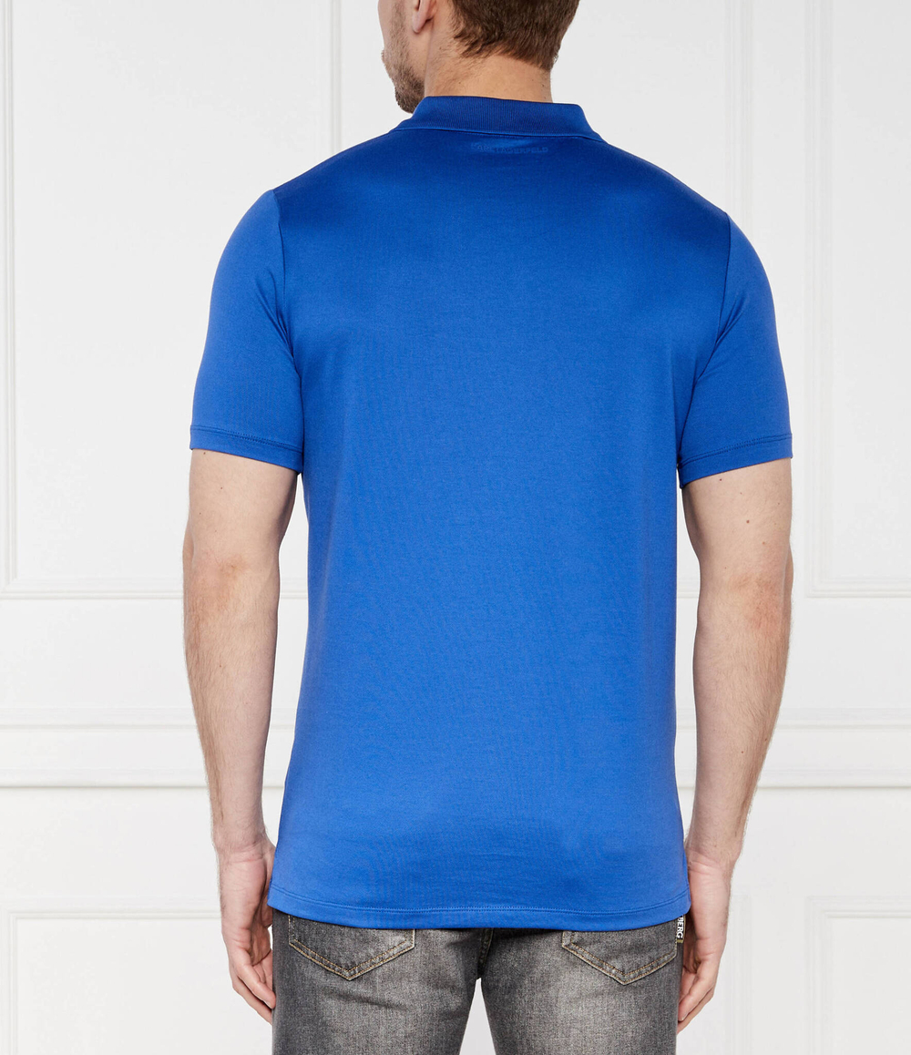 Поло Karl Lagerfeld - голубой(745028 542232)