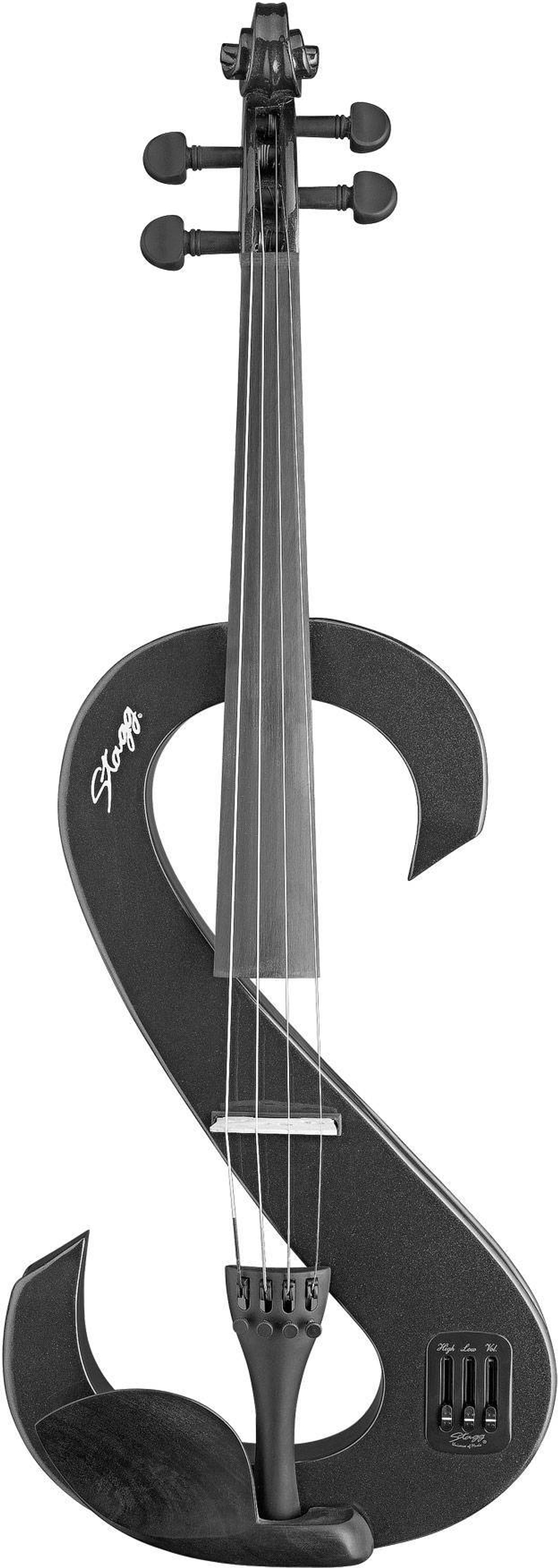Альт STAGG EVA4/4 BK (электроакустический)