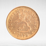 Finland, 10 Pennia, 1978, VF