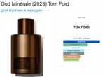 Tom Ford Oud Minérale (2023) 100ml (Коробка парфюма без слюды, парфюм новый, распаковка для фото)
